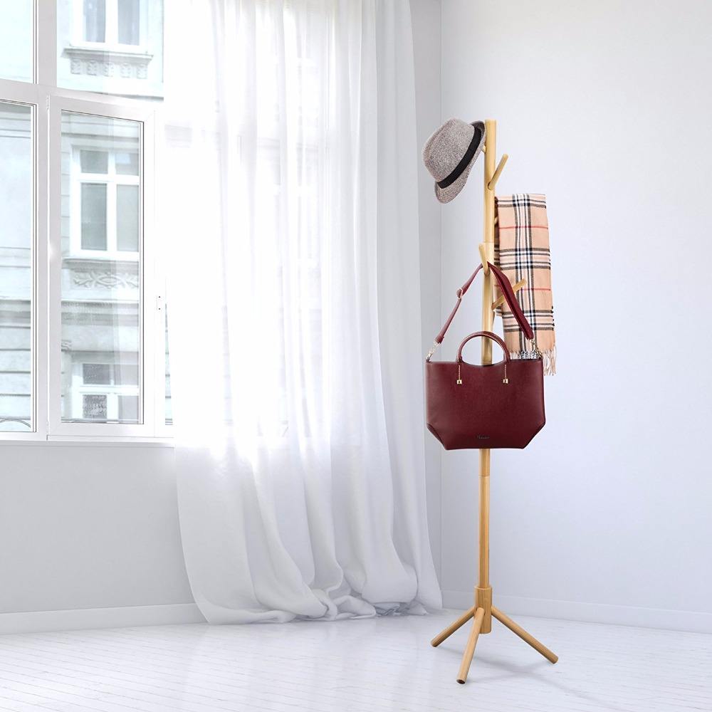 Kitsure Valet stand Coat Rack Stand Tree Easy Assembly for Coats, for Entryway