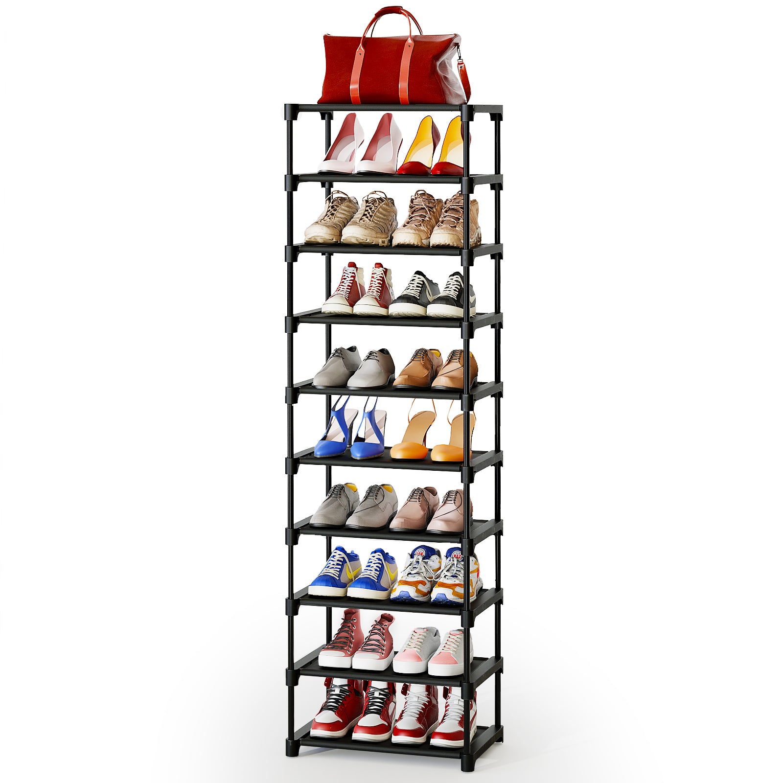 10-Tier Shoe Storage Rack