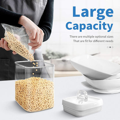 Kitsure Airtight Food Storage Container Set - 8 PC Set - Pantry Organization and Storage, Kitchen Canisters with Lids, for household or kitchen use