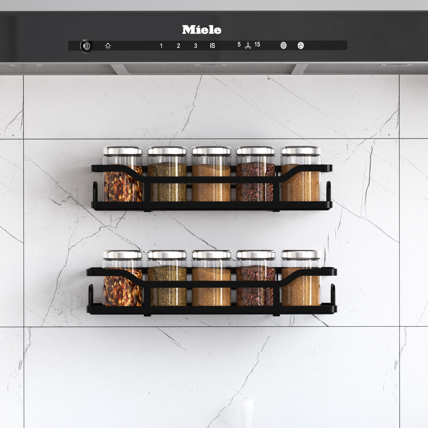 Kitsure Shower Caddy - 2 Pack, No Drilling Shower Organizer
