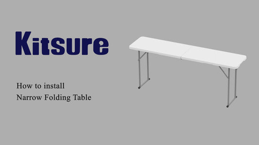 Installation Video for Folding Table ZDZ005