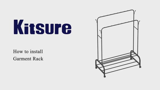 Installation Video for Wide Double Rod Clothes Rack H0YJ021